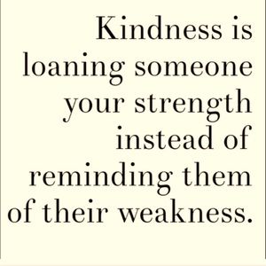 It’s easy to be kind